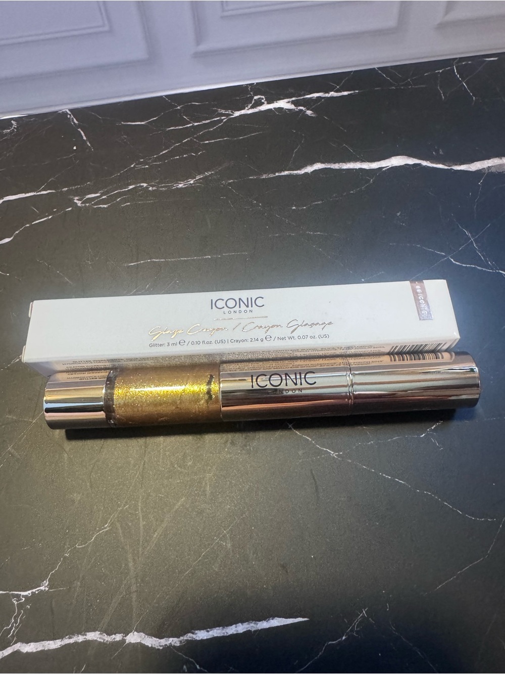 ICONIC London Gold Glitter Eye Crayon